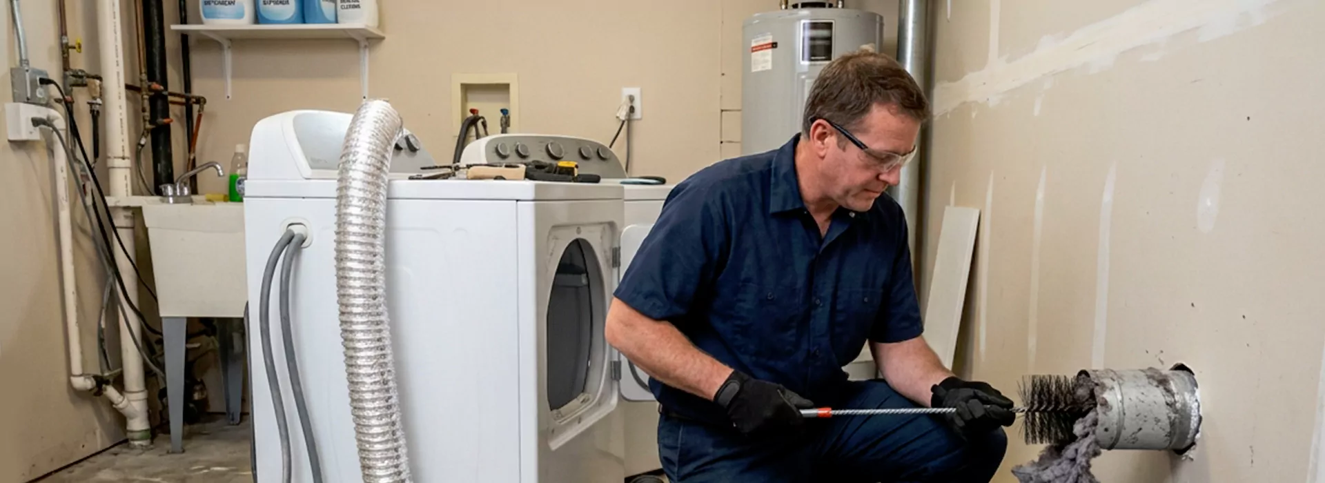 Clogged Dryer Vent Repair in San Angelo, Texas