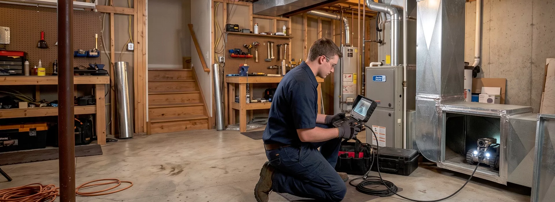 Robotic Duct Inspection San Angelo, Texas