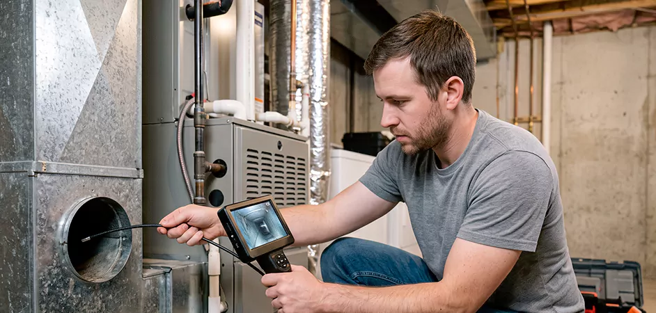 Air Duct Camera Inspection in San Angelo, TX