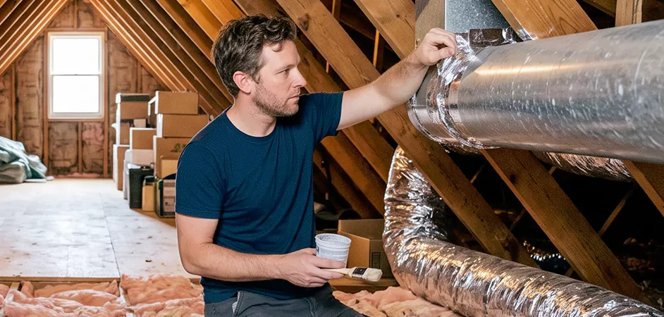 Duct Board Leak Repair in San Angelo