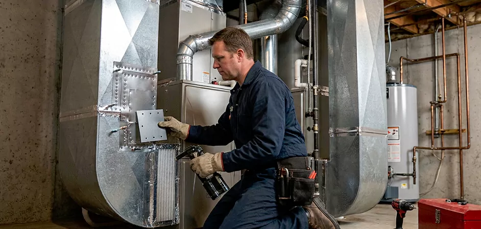 Supply and Return Plenum Repair in San Angelo