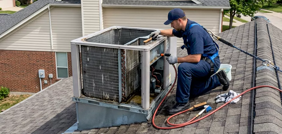 Rooftop Unit Cleaning in San Angelo