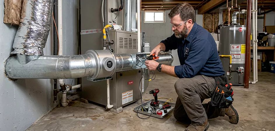 Booster Fan Installation in San Angelo