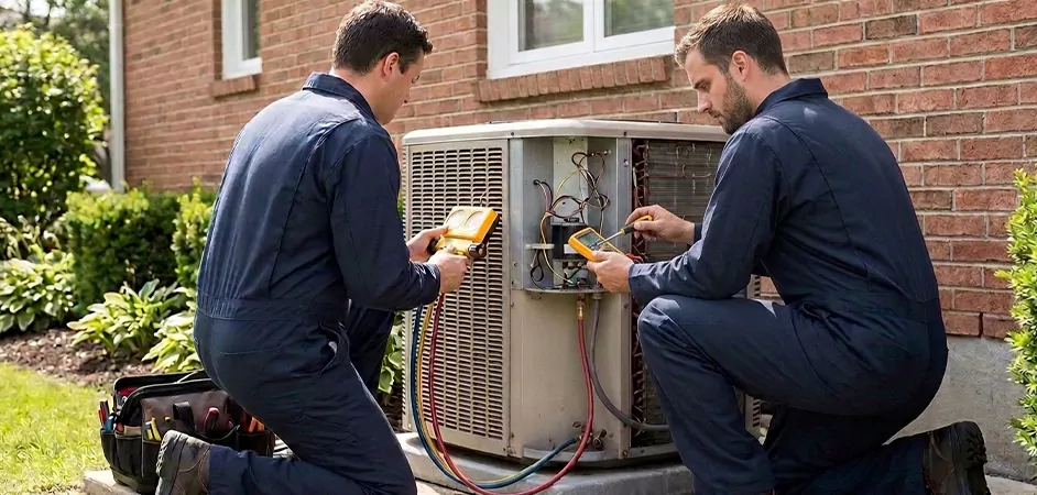 Heat Pump Inspection in San Angelo