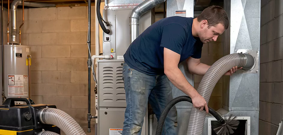 Negative Pressure Duct Cleaning for Large and Long Duct Systems in San Angelo